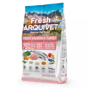 ARQUIVET FRESH Półwilgotna karma dla psa łosoś z indykiem 2,5 kg